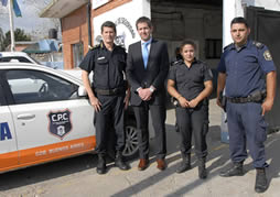 Se intensifican los controles policiales en Presidente Peron. Cuatro menores aprehendidos in fraganti.