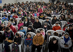 Multitudinario cierre de vacaciones de invierno