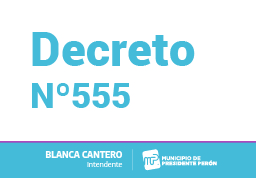 Decreto N° 555