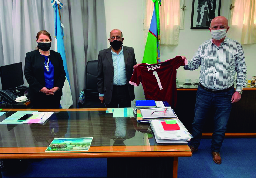 La intendente Cantero se reunió con el diputado Russo