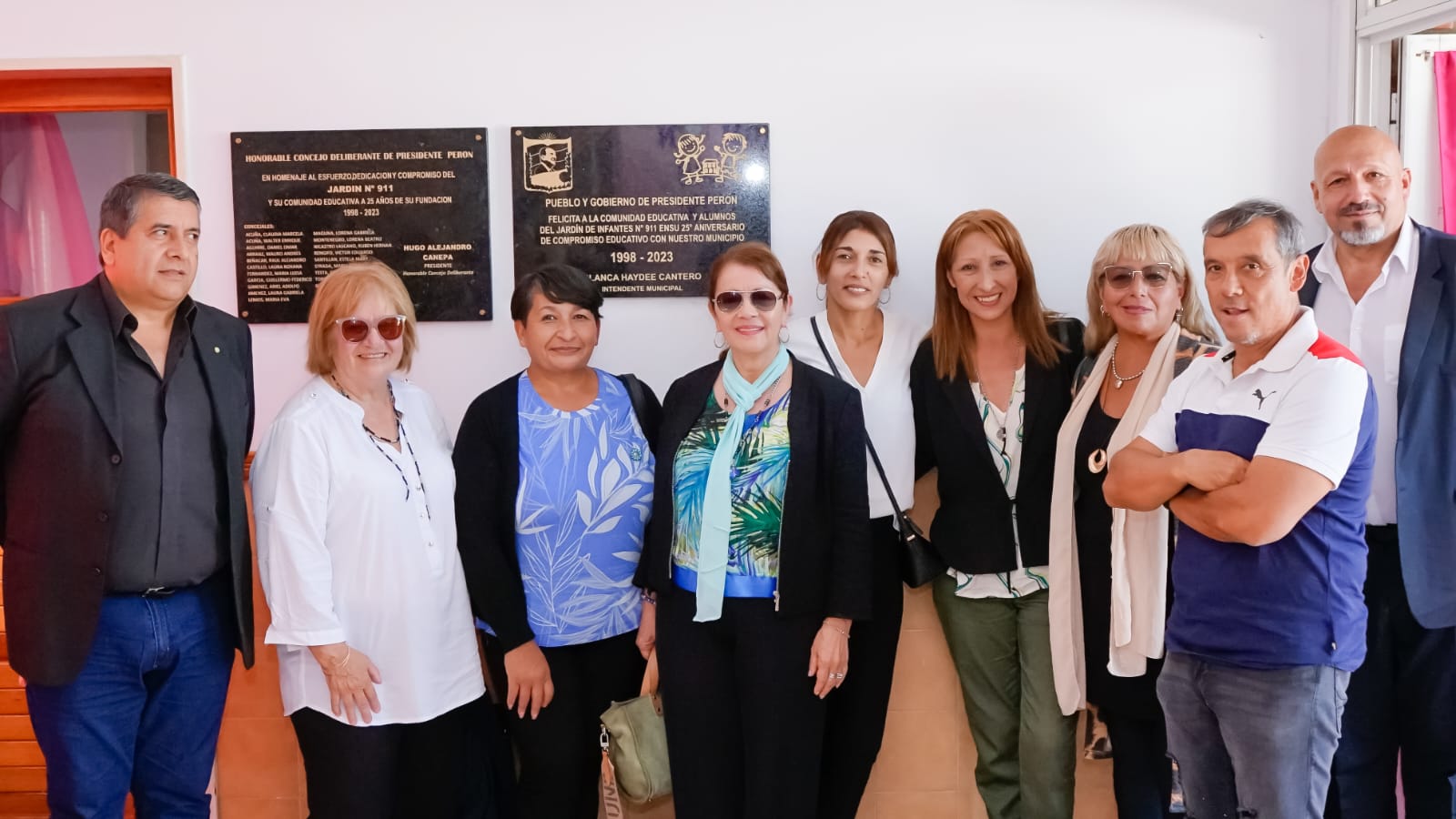 DUCACIÓN / BLANCA CANTERO PRESIDIÓ ACTO POR EL 25º ANIVERSARIO DEL JARDÍN DE INFANTES Nº 911