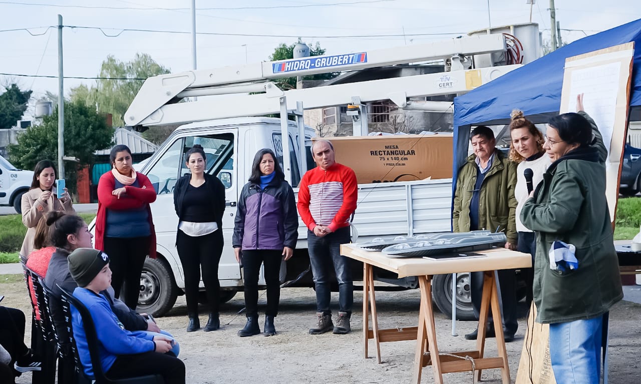 GESTIÓN / EL MUNICIPIO ANUNCIÓ LA NUEVA OBRA DE ALUMBRADO PÚBLICO LED PARA TODO EL BARRIO DE NUMANCIA NORTE