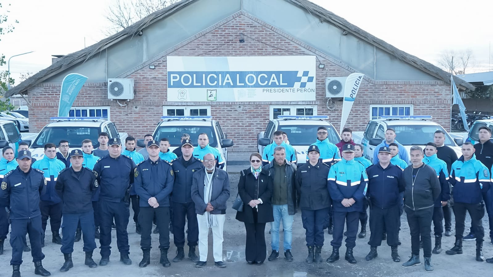 SEGURIDAD / LA INTENDENTE CANTERO ENCABEZÓ ACTO POR EL INICIO DEL CURSO DE CONDUCTORES MOTORISTAS PARA MÓVILES POLICIALES