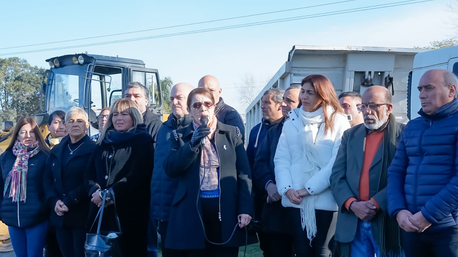 GESTIÓN / LA INTENDENTE BLANCA CANTERO ANUNCIÓ LA OBRA DE PAVIMENTACIÓN DE TODA LA TRAZA DE LA AVENIDA 139