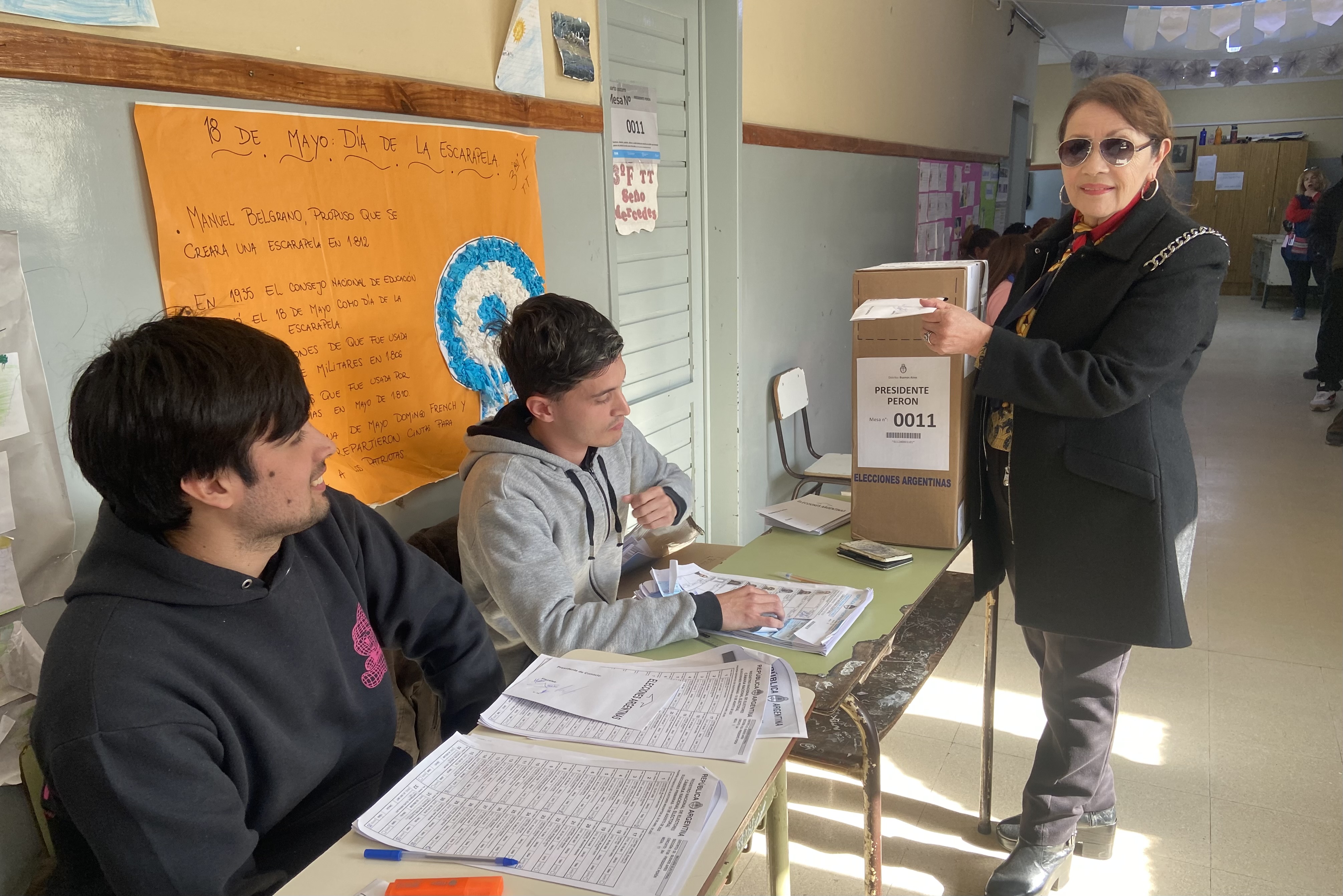 P.A.S.O. / FUERTE APOYO DEL ELECTORADO DE PRESIDENTE PERÓN A LA INTENDENTE BLANCA CANTERO