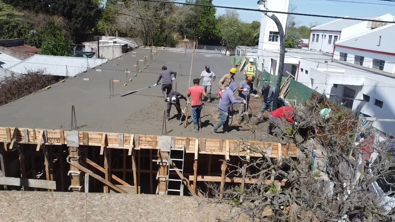 MÁS OBRAS / NOTABLE AVANCE DE LA OBRA DE AMPLIACIÓN DE LA ESCUELA TÉCNICA DE GUERNICA