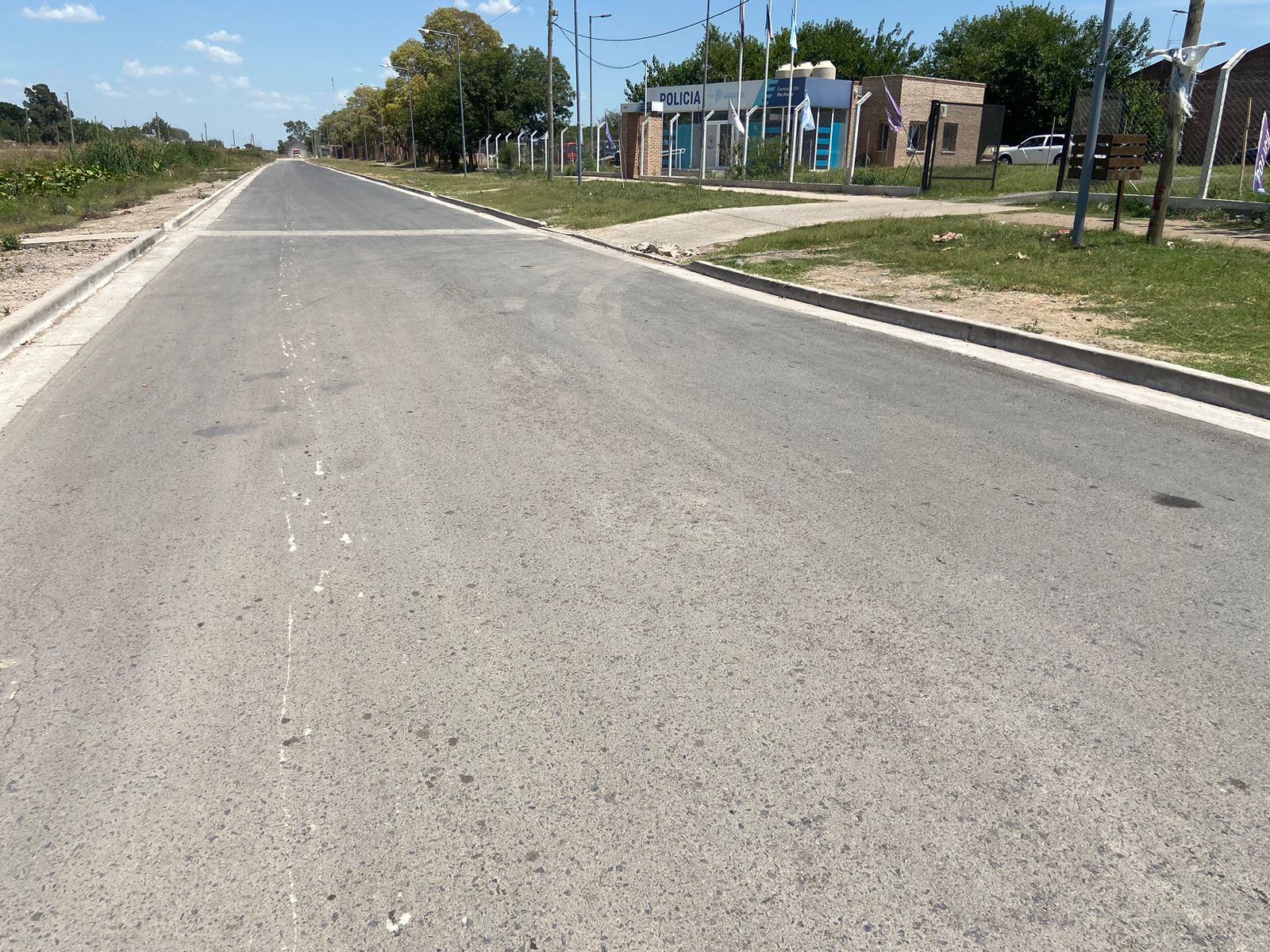 GESTION / FINALIZÓ LA OBRA DE PAVIMENTACIÓN DE LA CALLE CHACO ENTRE ECUADOR Y MANSILLA