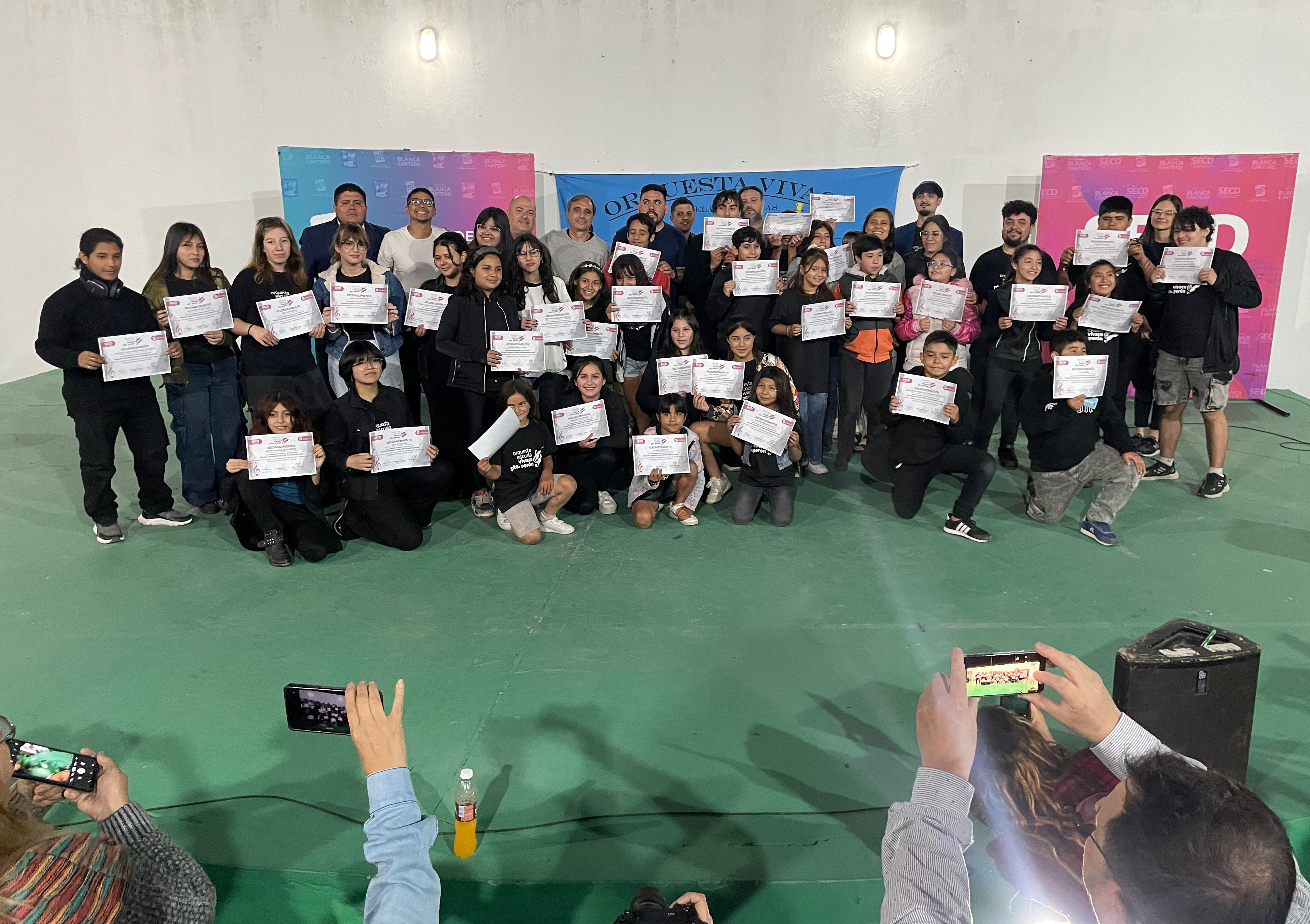 LA ORQUESTA ESCUELA DE PRESIDENTE PERÓN CON UN GRAN CIERRE DE AÑO