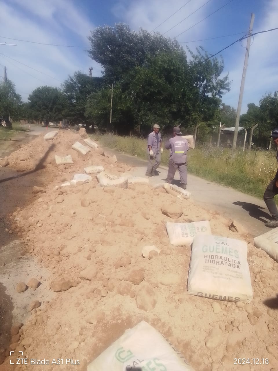 #Servicios / EL MUNICIPIO SIGUE CON OBRAS DE MEJORAS EN NUESTROS BARRIOS