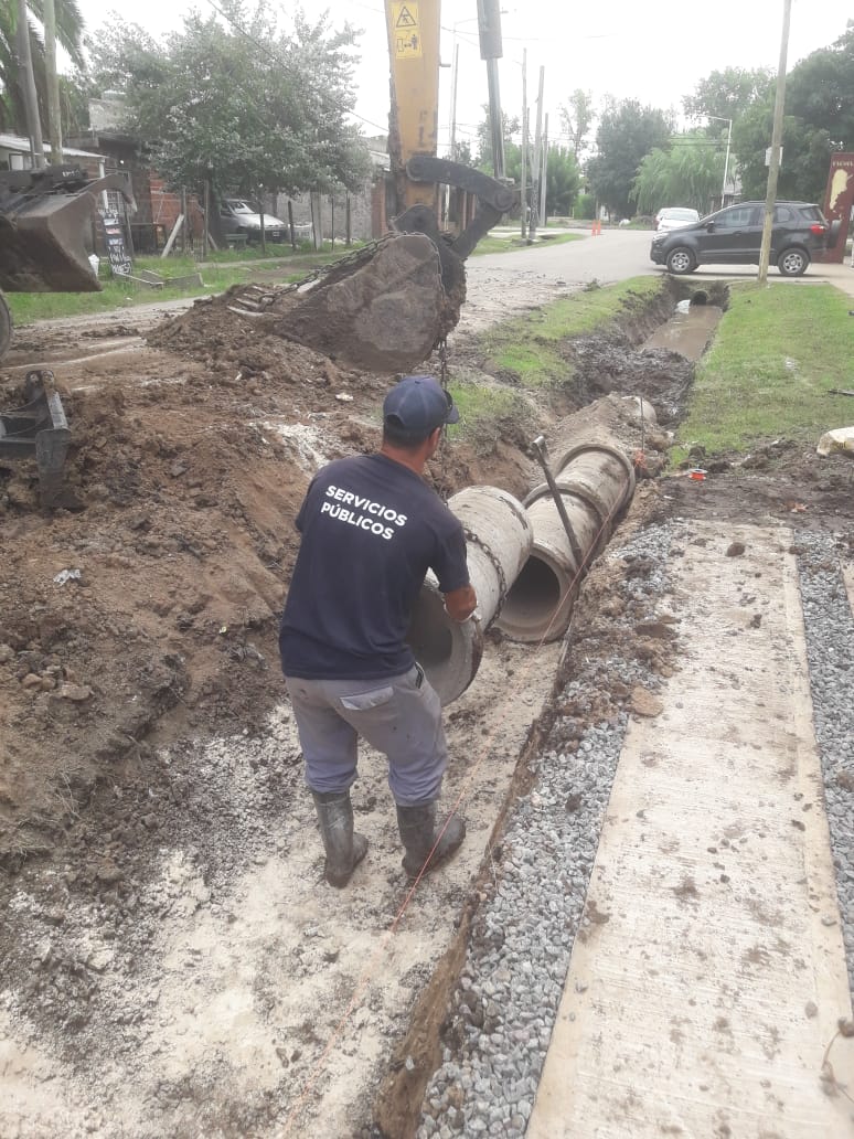 #Seguridad / ÚLTIMOS TRABAJOS EN LA NUEVA POSTA POLICIAL DEL BARRIO EL ROBLE