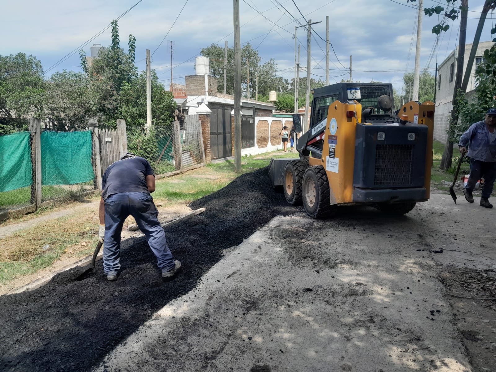 Numancia / SIGUEN LAS MEJORAS DE CALLES EN LOS BARRIOS